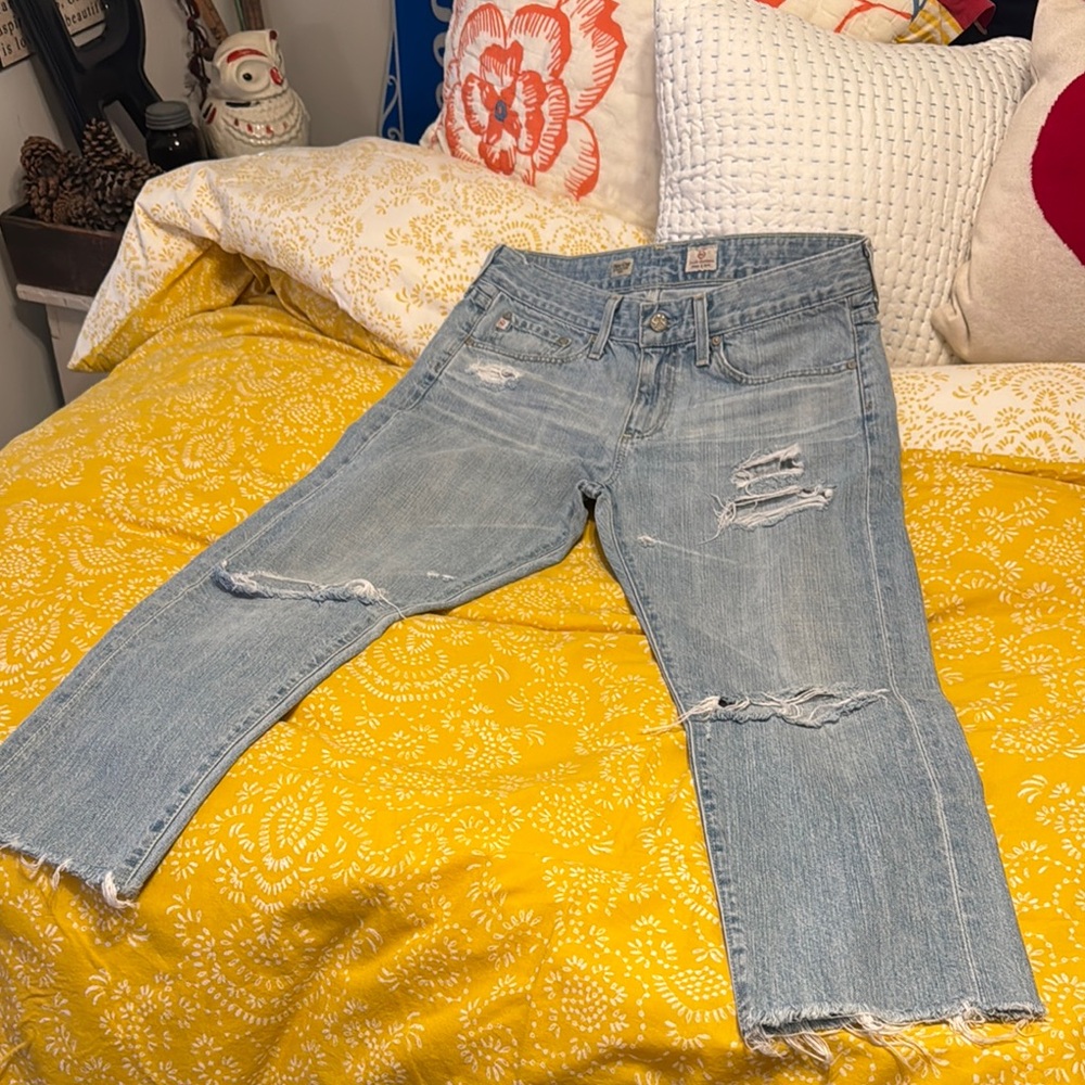 AG PIPER CROP - SLOUCHY SLIM CROP